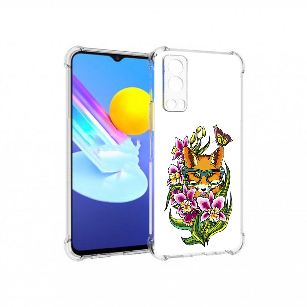 

Чехол MyPads Tocco для Vivo Z3 Лиса в цветах (PT226973.411.108), Прозрачный, Tocco