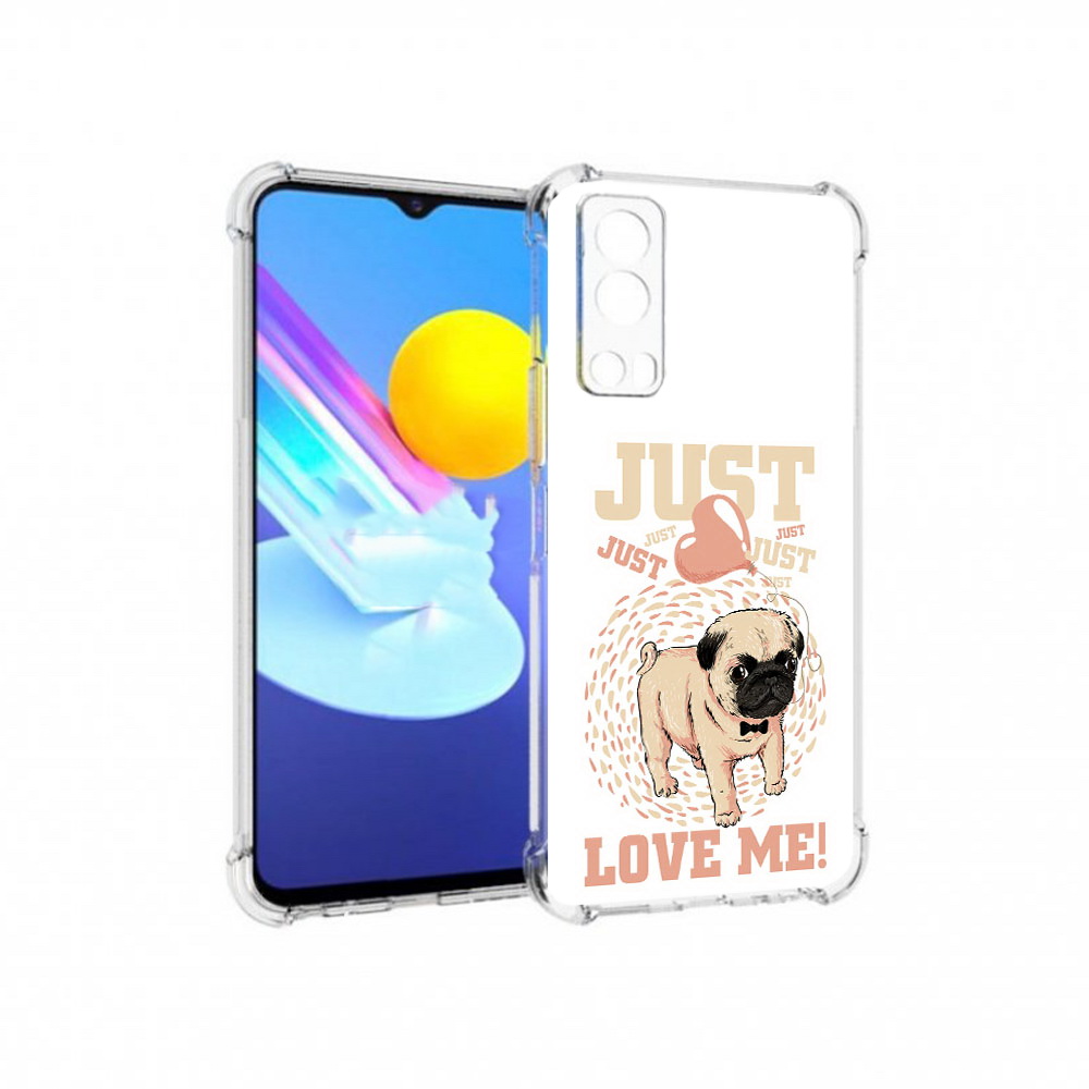 

Чехол MyPads Tocco для Vivo Z3 Люби меня (PT226973.411.109), Прозрачный, Tocco