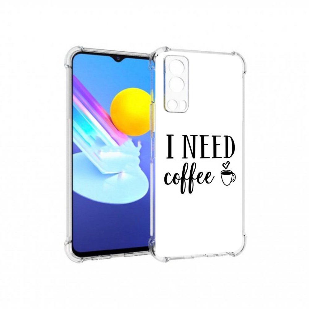 

Чехол MyPads Tocco для Vivo Z3 Мне нужен кофе (PT226973.411.121), Прозрачный, Tocco