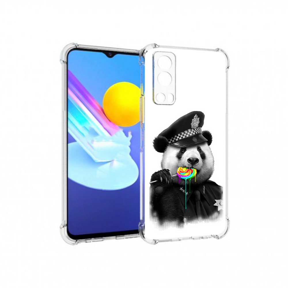 

Чехол MyPads Tocco для Vivo Z3 Панда полиция (PT226973.411.130), Прозрачный, Tocco