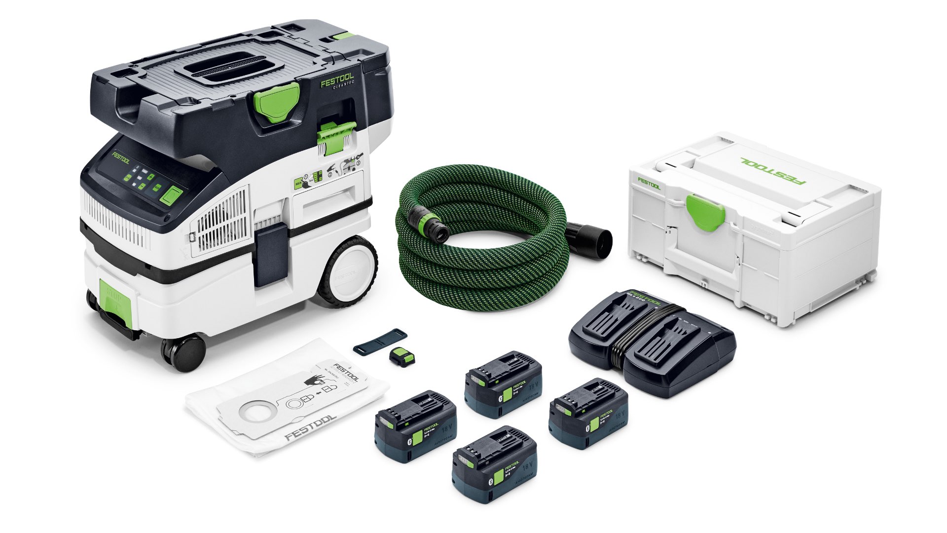 Пылесос строительный аккумуляторный Festool CTLC MINI I-Plus 577670 комплект nutri plan тунец в собственном соку здоровая кожа 480 гр