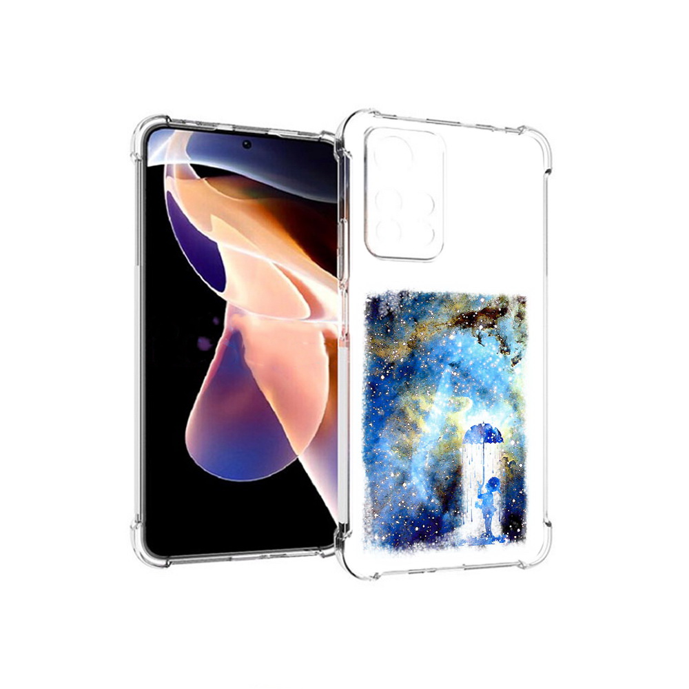 

Чехол MyPads Tocco для Xiaomi Redmi Note 11 Pro мальчик в небе (PT224811.282.455), Прозрачный, Tocco