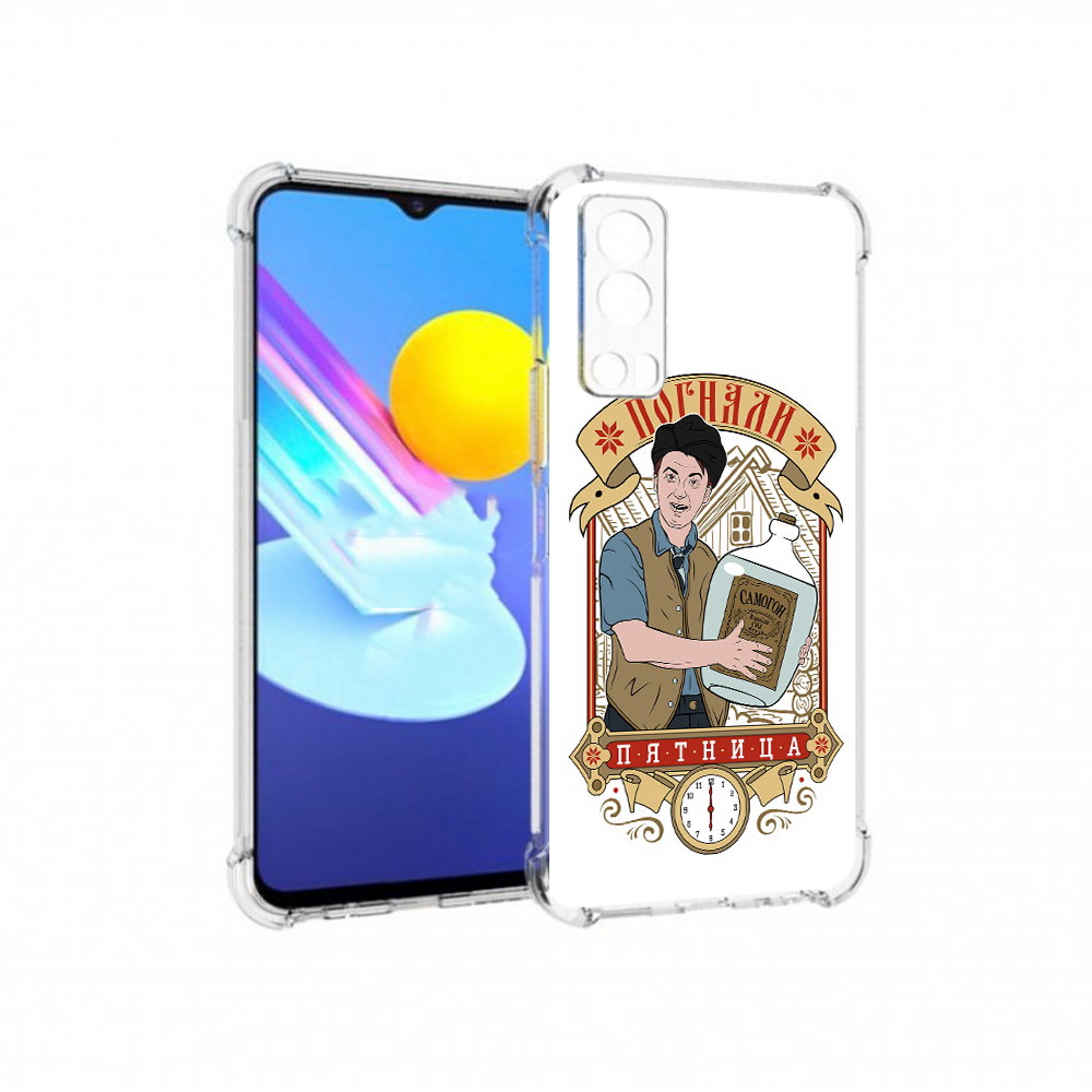

Чехол MyPads Tocco для Vivo Z3 Погнали пятница (PT226973.411.137), Прозрачный, Tocco