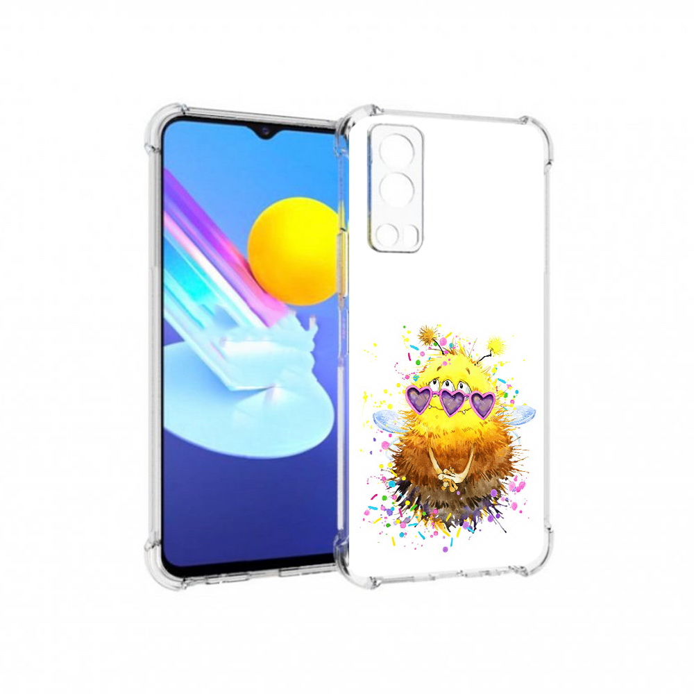 

Чехол MyPads Tocco для Vivo Z3 Пушитый шмель (PT226973.411.143), Прозрачный, Tocco