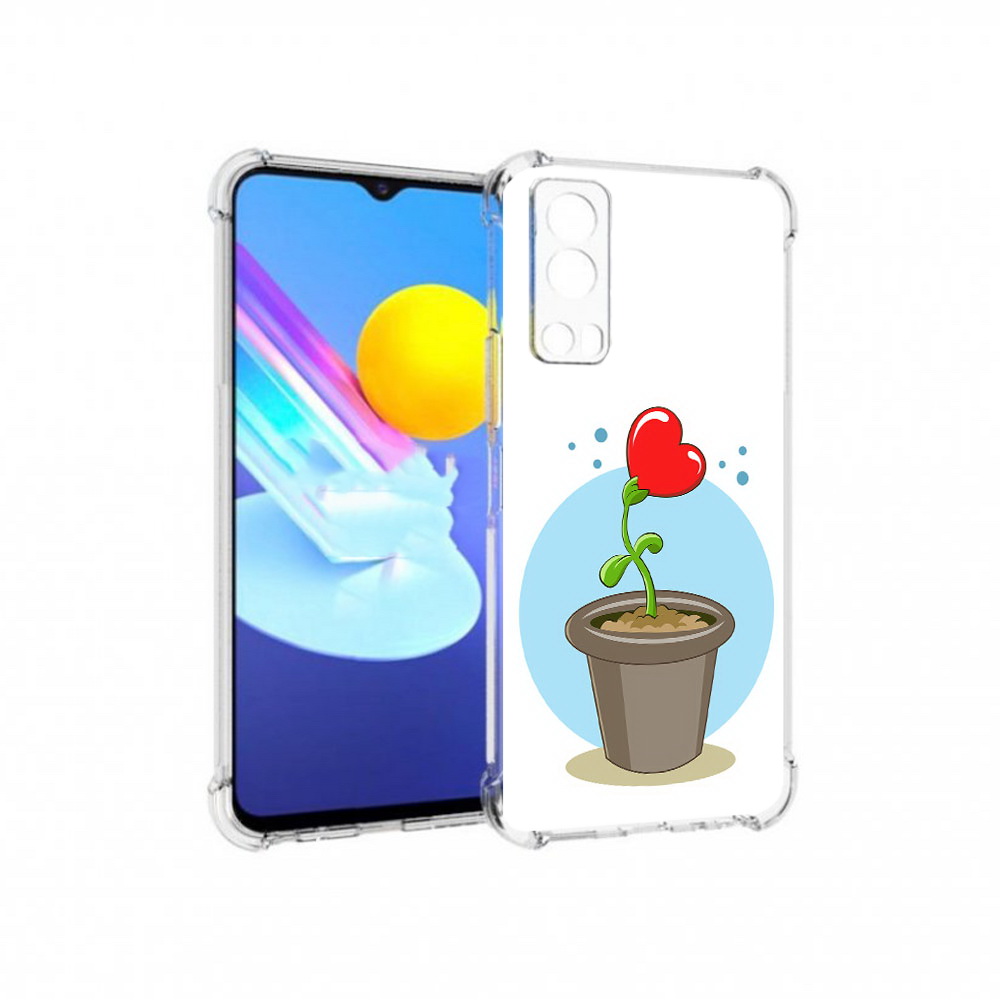 

Чехол MyPads Tocco для Vivo Z3 Растение любви 14 февраля (PT226973.411.145), Прозрачный, Tocco