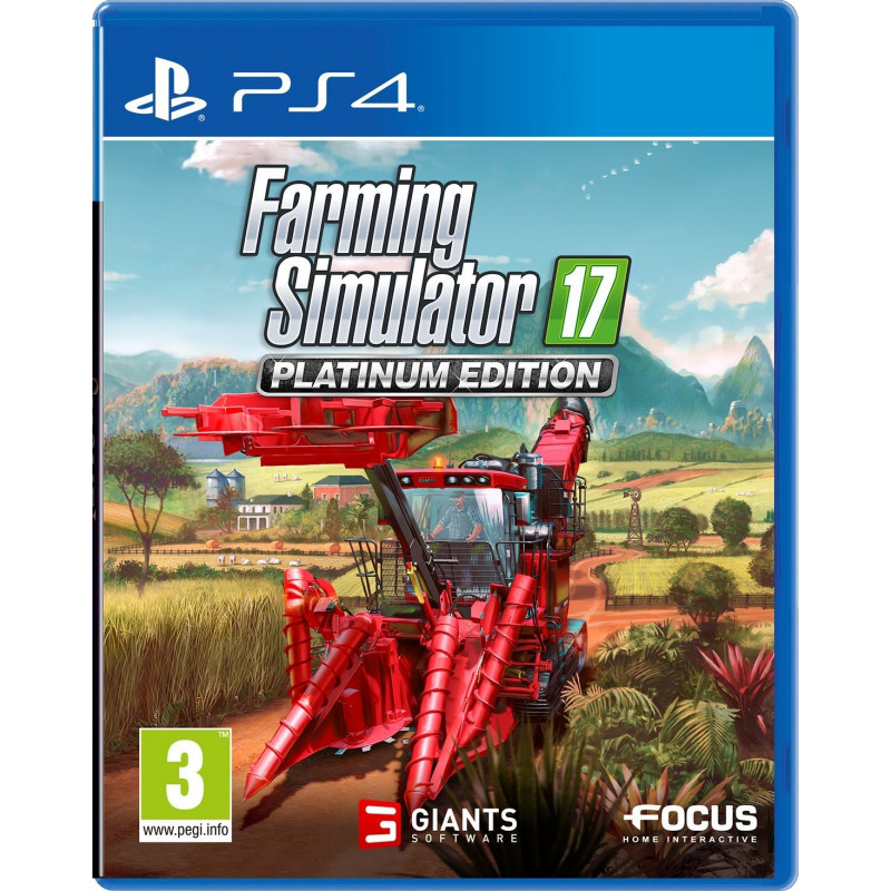 Игра Farming Simulator 17. Platinum Edition (английская версия) (PS4)