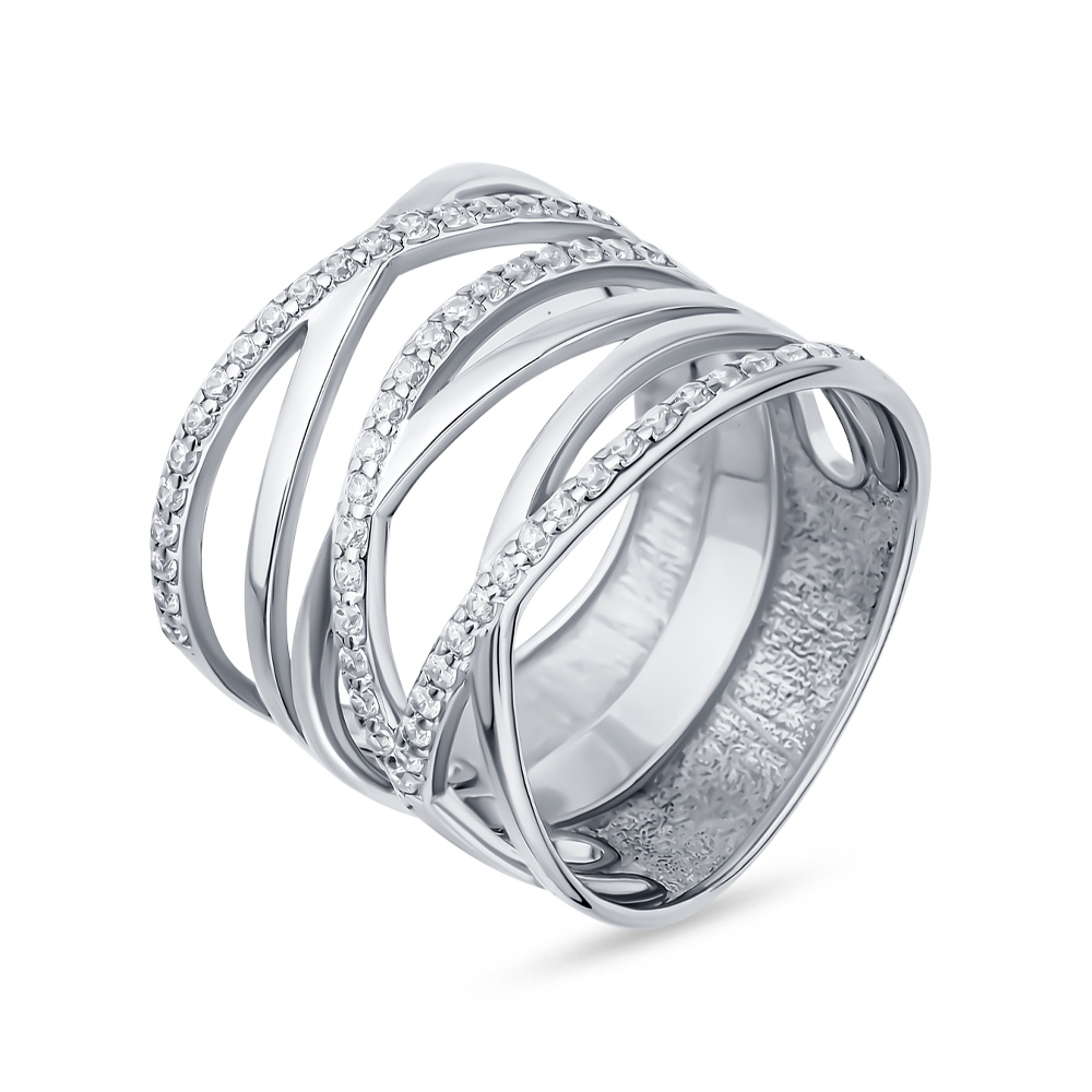 

Кольцо из серебра р. , 585Gold 701012900, фианит, 701012900