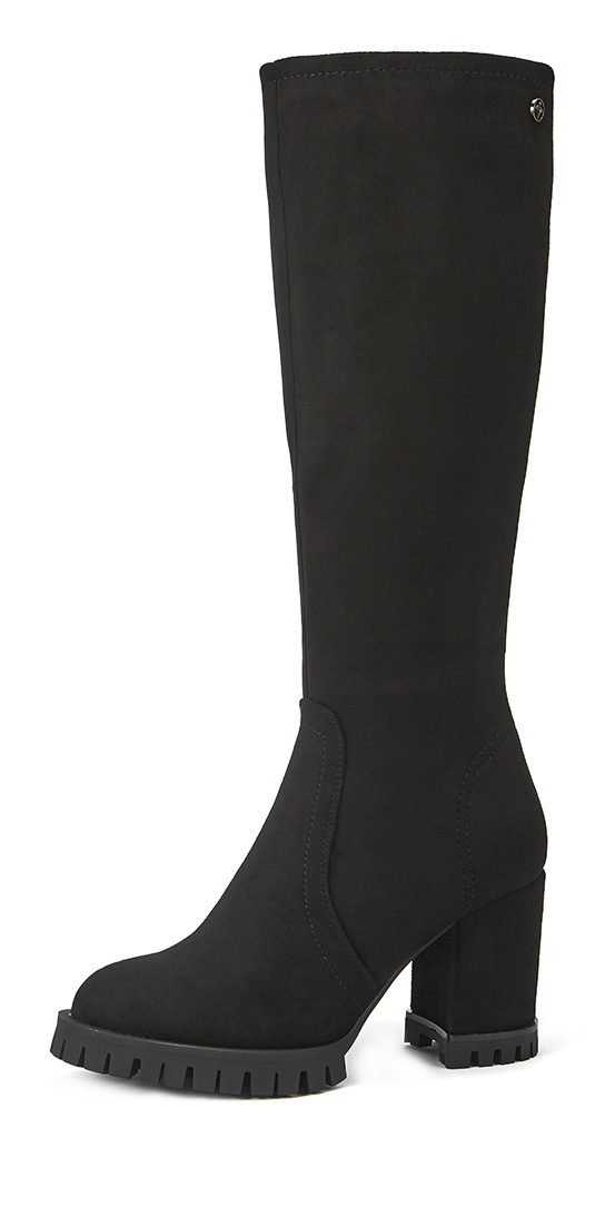 

Сапоги женские T.Taccardi K1257MH-3JB черные 36 RU, Черный, K1257MH-3JB