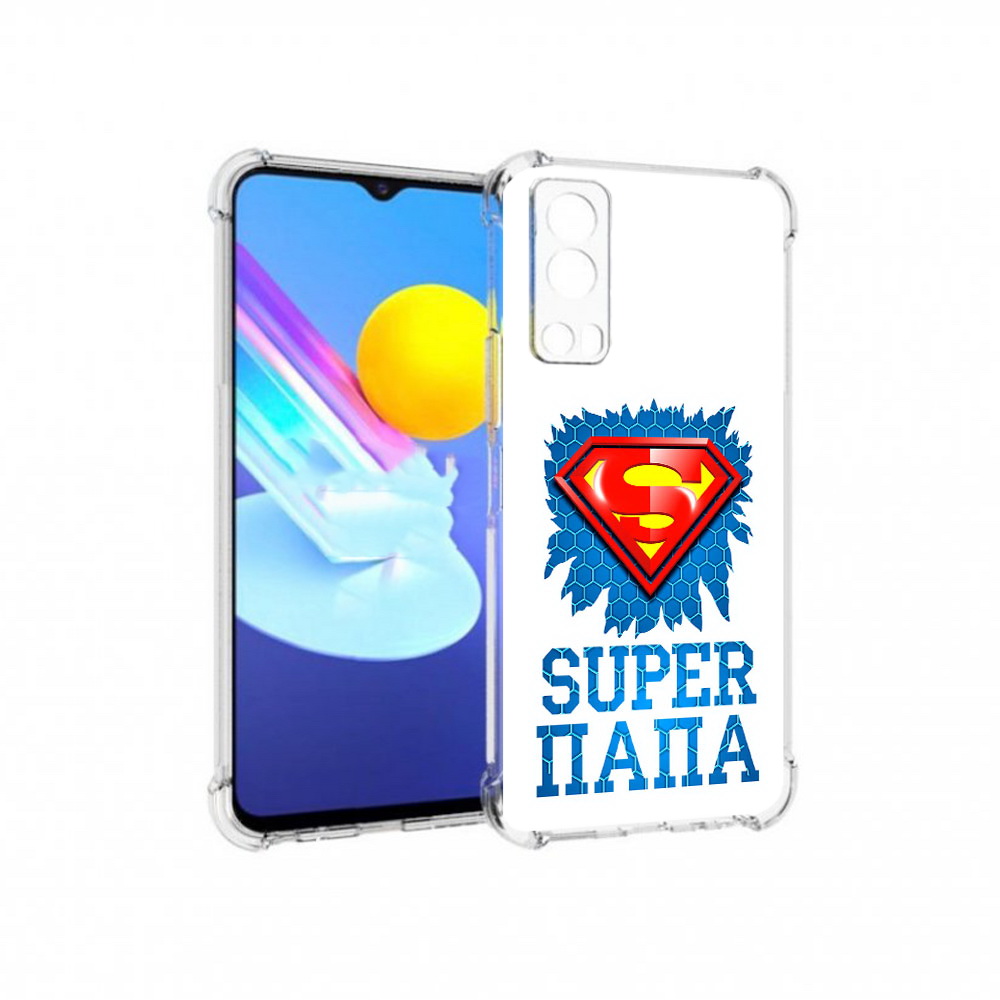 

Чехол MyPads Tocco для Vivo Z3 Супер Папа (PT226973.411.165), Прозрачный, Tocco