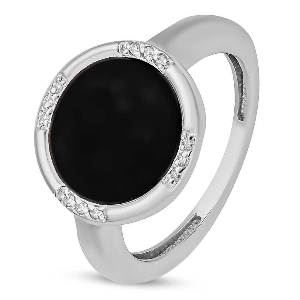 

Кольцо из серебра р.  585Gold 701012916, фианит, 701012916