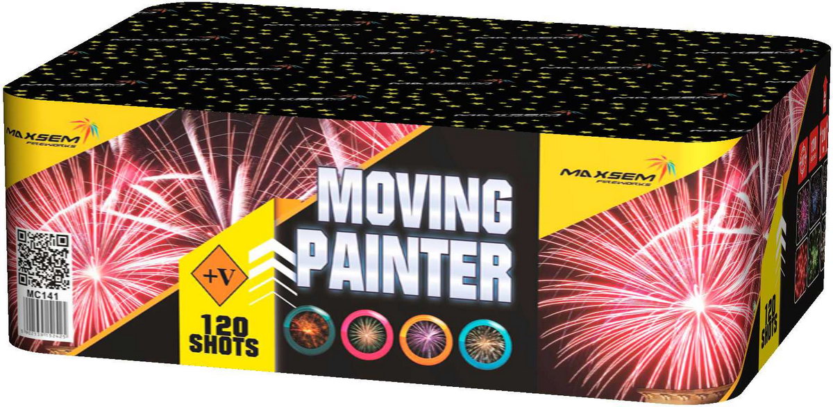 Батарея салютов Maxsem MOVING PAINTER MC141 120 залпов