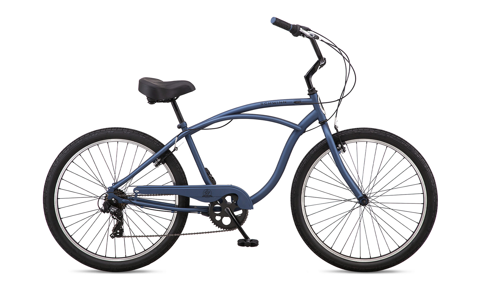 Велосипед Schwinn S7 2022 One Size dark bluе