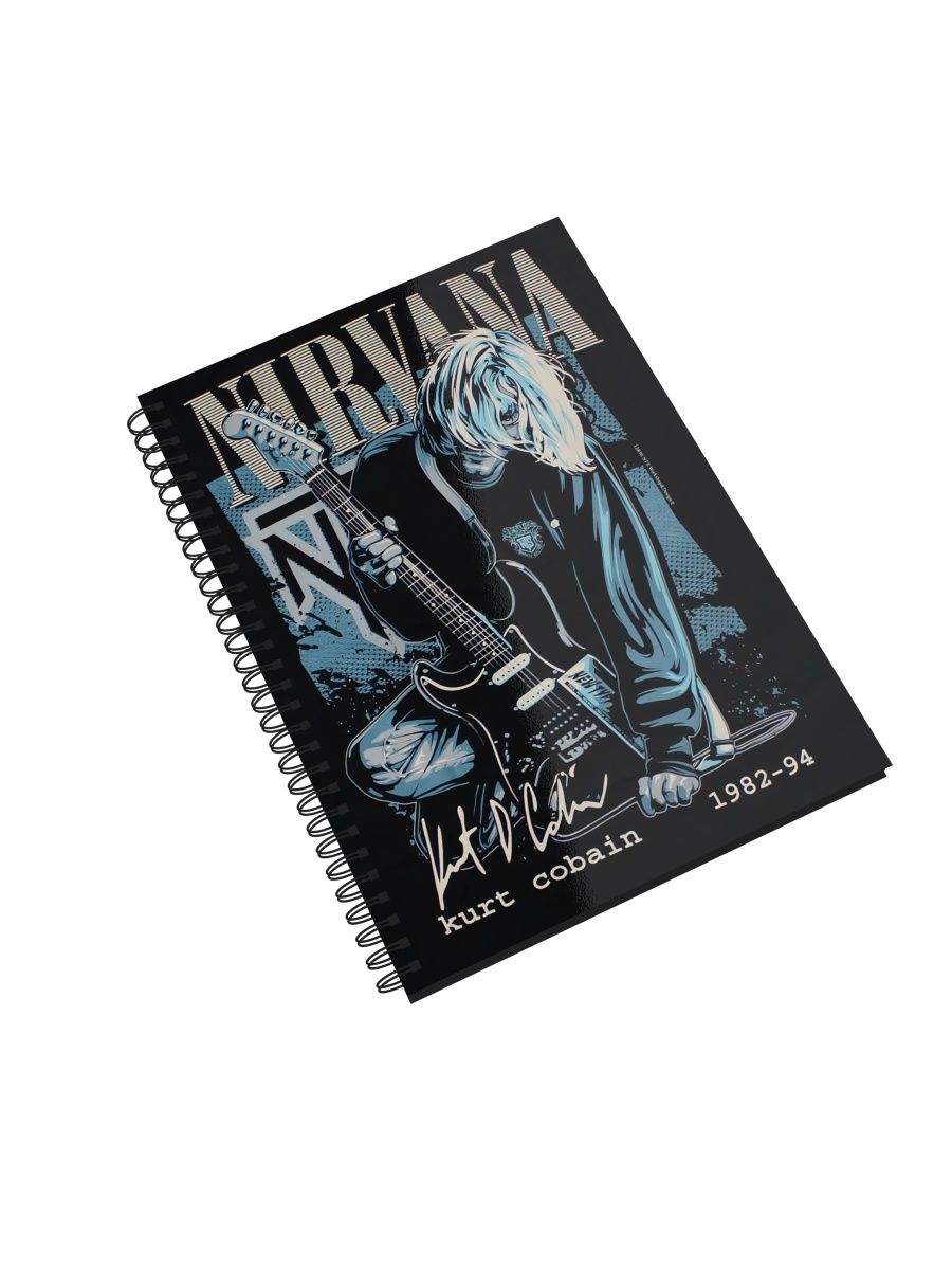 

Блокнот СувенирShop "Nirvana/Нирвана/Кобейн" NP-MGNR2-A5/1 A5 48 листов, NP-MGNR2-A5/1
