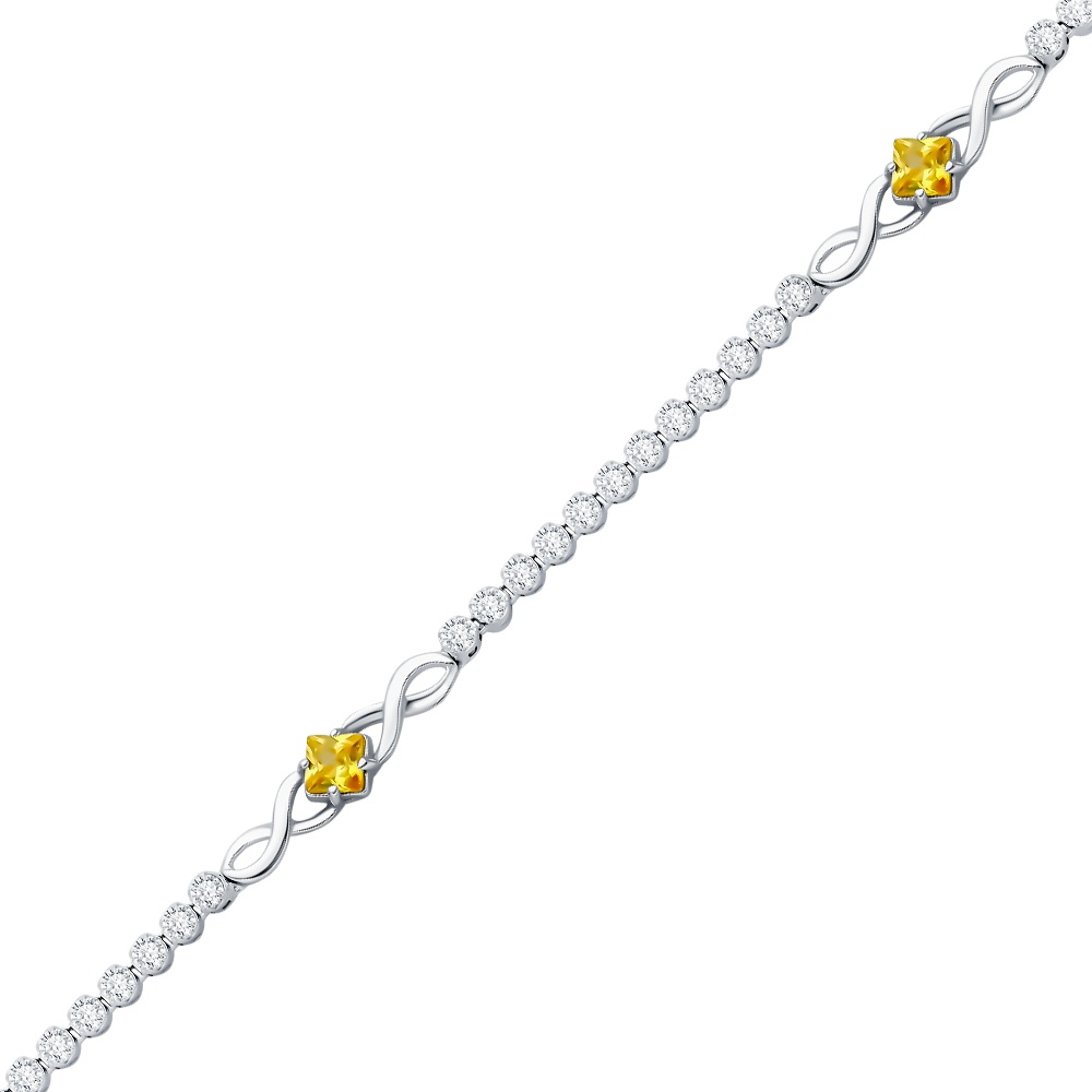 

Браслет из серебра с фианитом р.  585Gold 705001044, 705001044