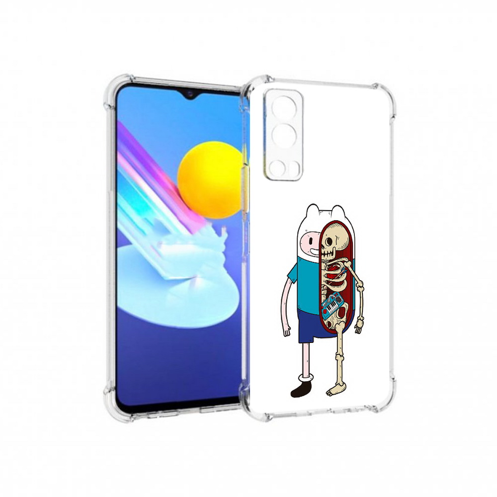 

Чехол MyPads Tocco для Vivo Z3 Финн скелет (PT226973.411.187), Прозрачный, Tocco