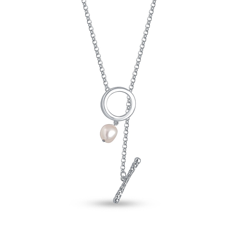 

Колье-галстук из серебра 45 см 585Gold 706000555, жемчуг культивированный, 706000555