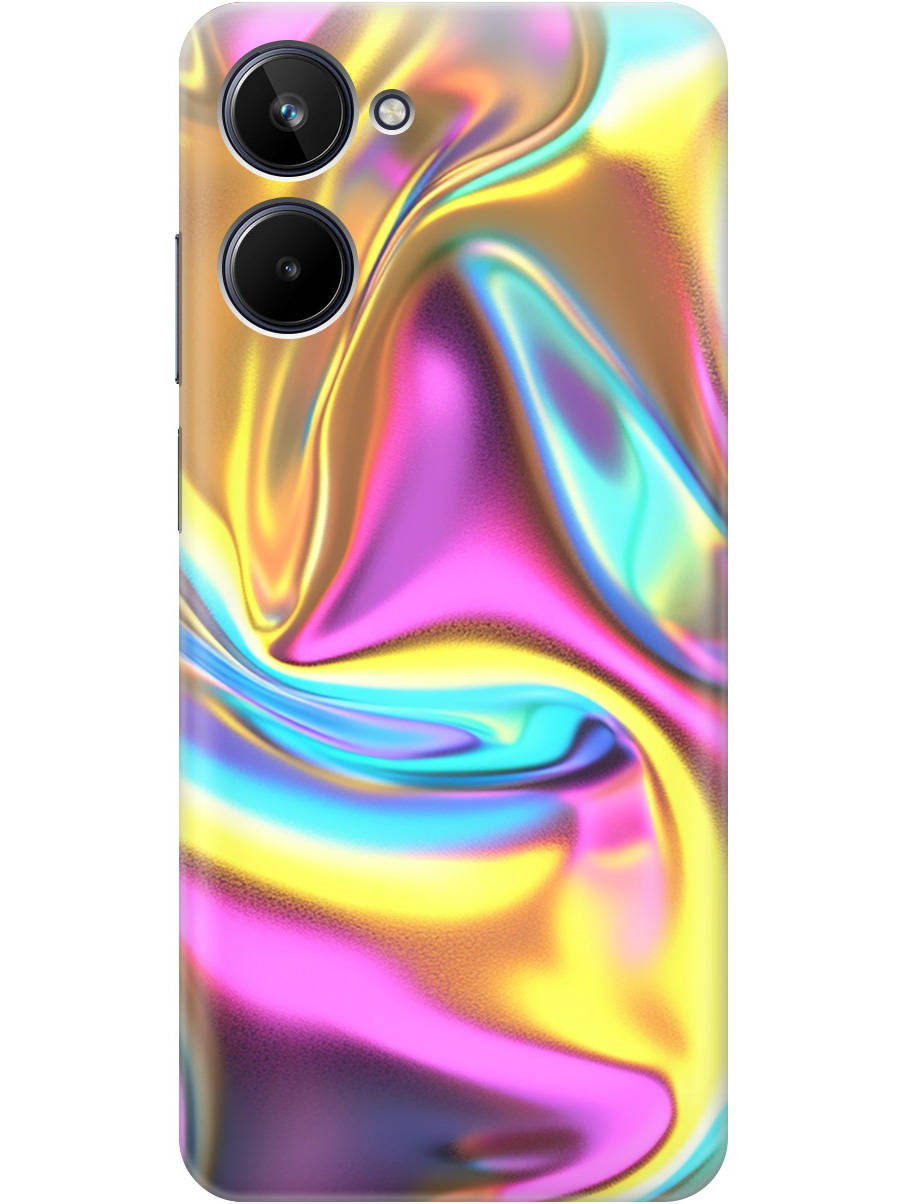 

Силиконовый чехол на Realme 10 4G с принтом "Ультрафиолетовая абстракция", Прозрачный;желтый;фиолетовый, 762098231