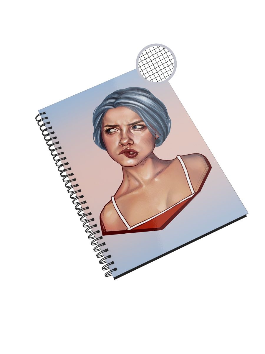 

Блокнот СувенирShop "Капустина/Квашеная/kvashenaya" NP-BLSK2-A4/2 A4 48 листов в клетку, NP-BLSK2-A4/2