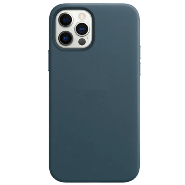 фото Чехол для iphone 12 pro max silicon сase apl ws (без лого), серо-синий nobrand