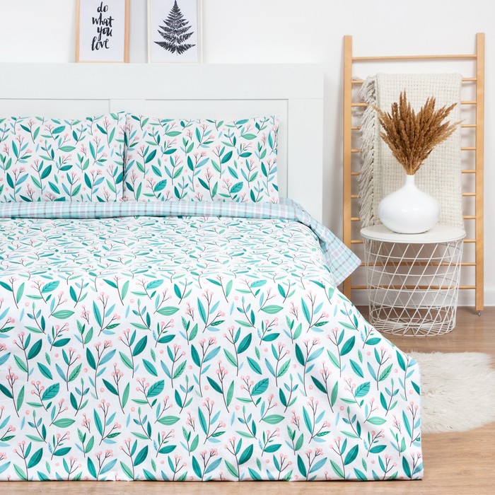 

Постельное бельё LoveLife 1, 5сп Leaves 143х215см, 150х225см, 50х70см-2шт, 100%хлопок, сат