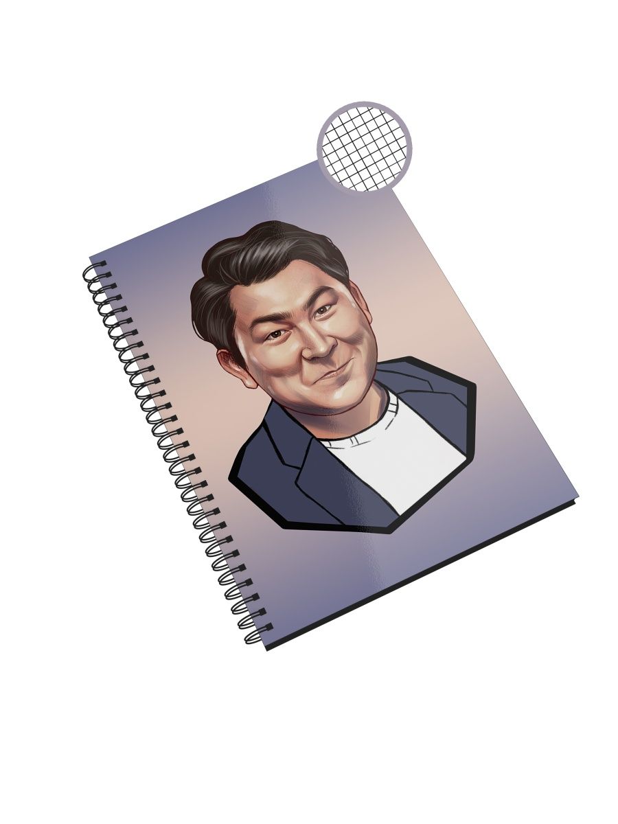 

Блокнот СувенирShop "Однажды в России/Мусагалиев" NP-TLOV2-A4/2 A4 48 листов в клетку, NP-TLOV2-A4/2