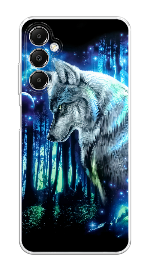 

Чехол на Samsung Galaxy A05s "Сказочный волк", Синий;серебристый;черный, 2108850-1