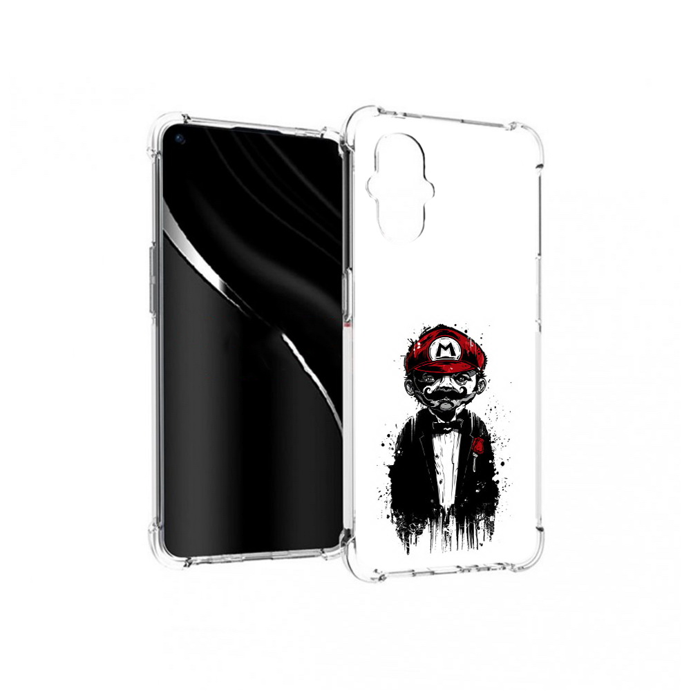 

Чехол MyPads Tocco для OnePlus Nord N20 5G марио (PT227047.135.458), Прозрачный, Tocco