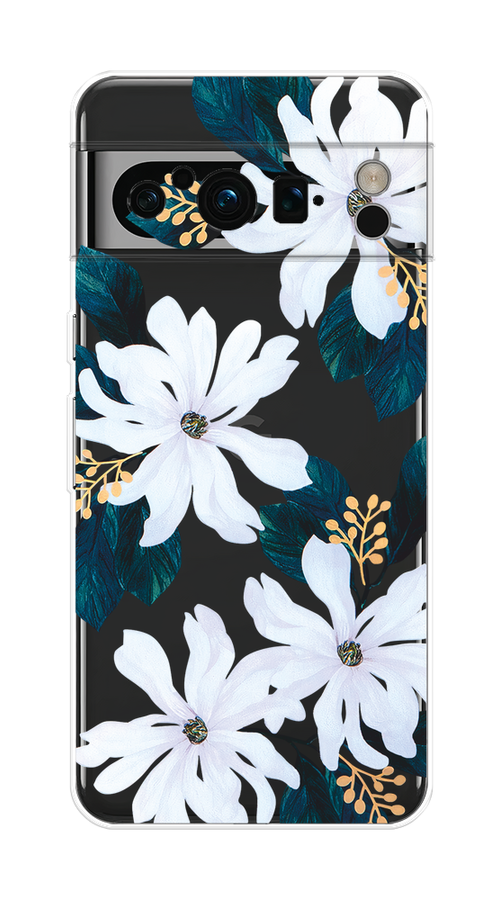 

Чехол на Google Pixel 8 Pro "Delilah Flower", Зеленый;белый, 271650-1