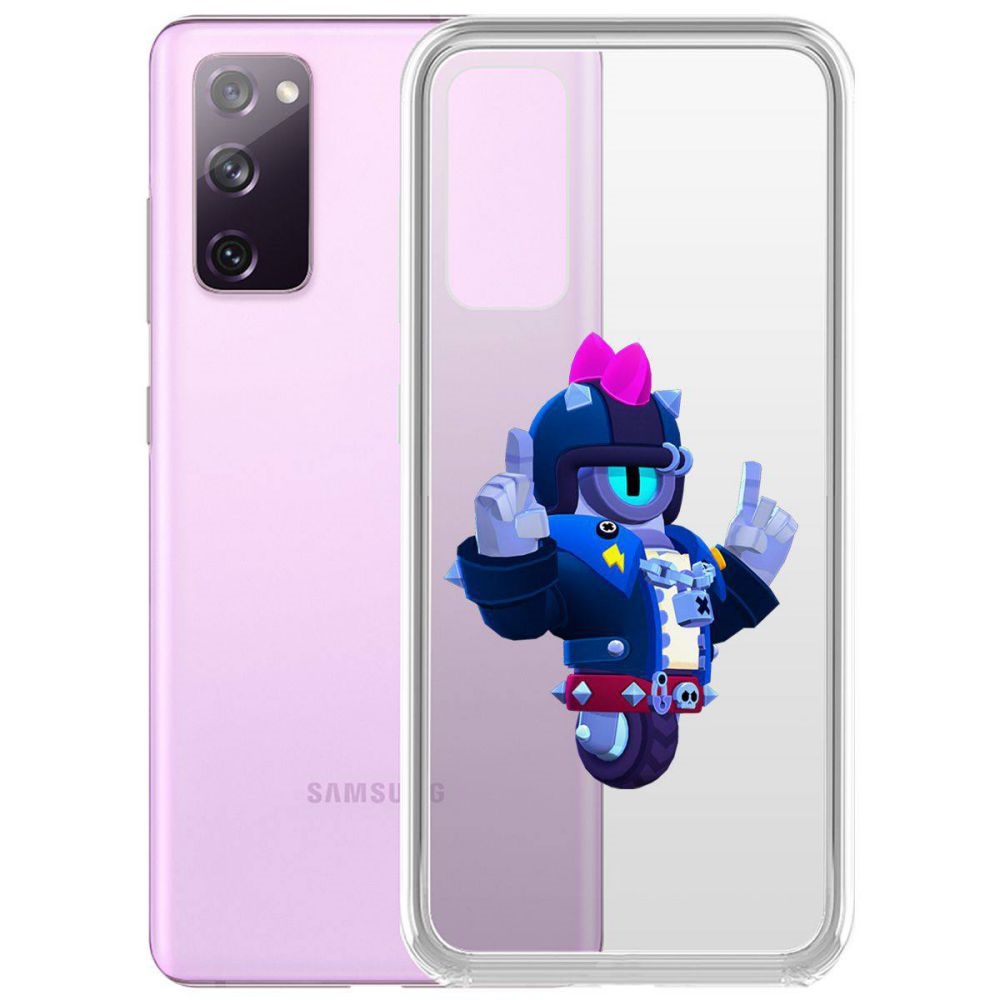 

Чехол-накладка Brawl Stars-Дикий Сту для Samsung Galaxy S20 FE