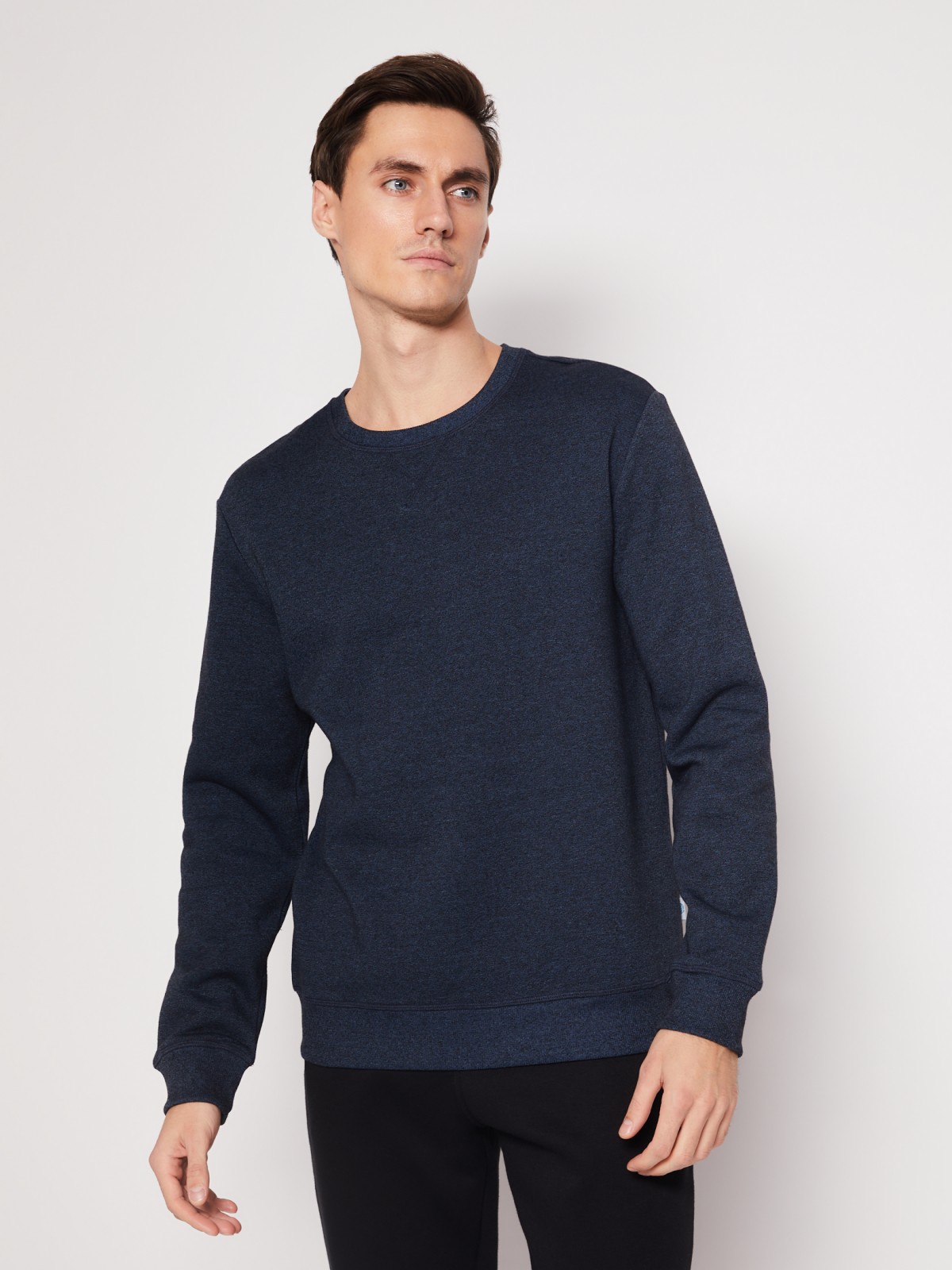 

Свитшот мужской Zolla 212114179012 синий 2XL, 212114179012