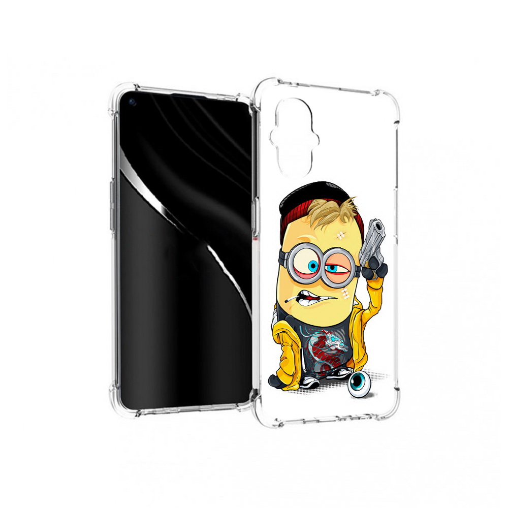 

Чехол MyPads Tocco для OnePlus Nord N20 5G миньон бандит (PT227047.135.475), Прозрачный, Tocco