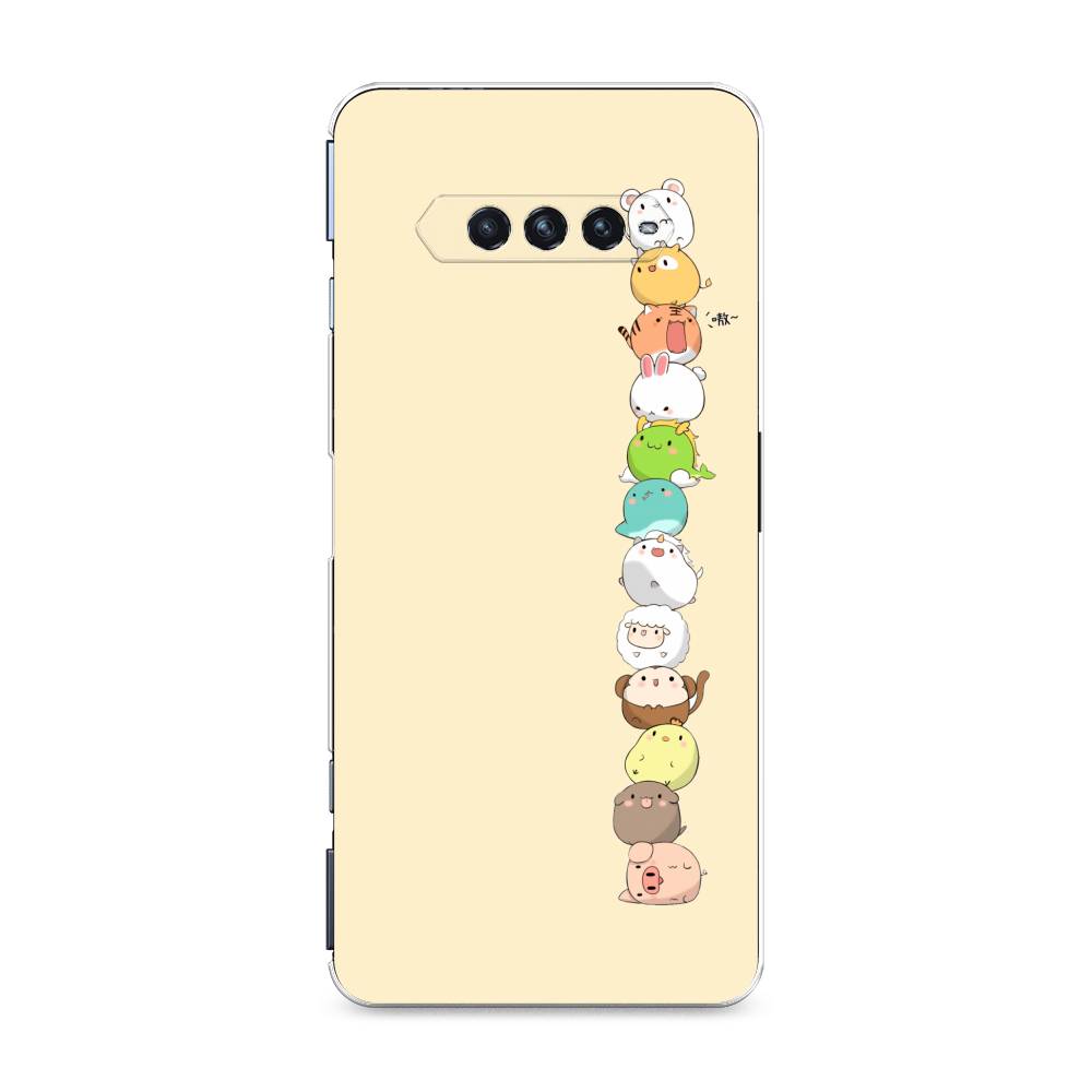 

Чехол Awog на Xiaomi Black Shark 4/4S/4S Pro/4 Pro "Питомцы Чиби", Разноцветный, 311150-2