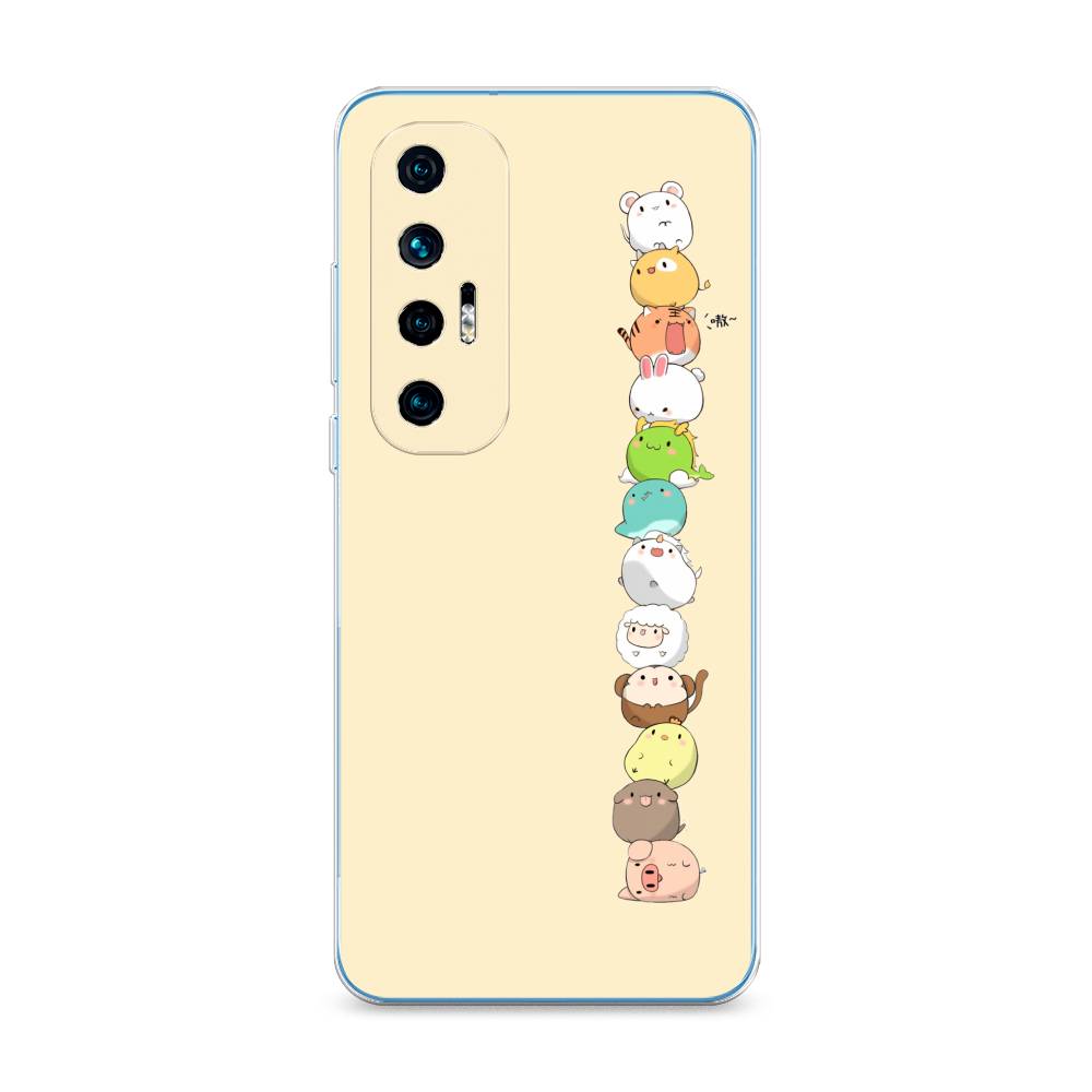 

Чехол Awog на Xiaomi Mi 10S "Питомцы Чиби", Разноцветный, 310550-2