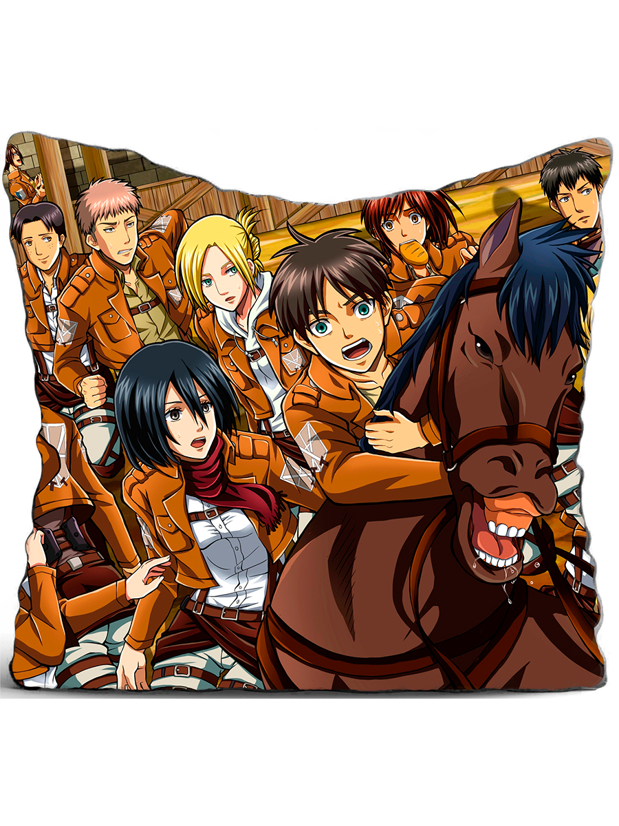 фото Подушка декоративная drabs атака титанов - shingeki no kyojin