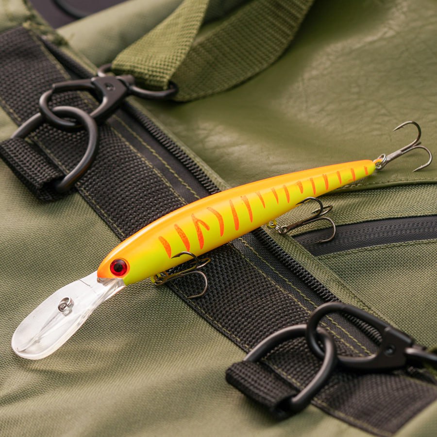 

Воблер Bambucho с лопастью, Deep Walleye, заглубление 7 м - 9 м, 160 мм, 19 г., deep427, Разноцветный, Deep Walleye