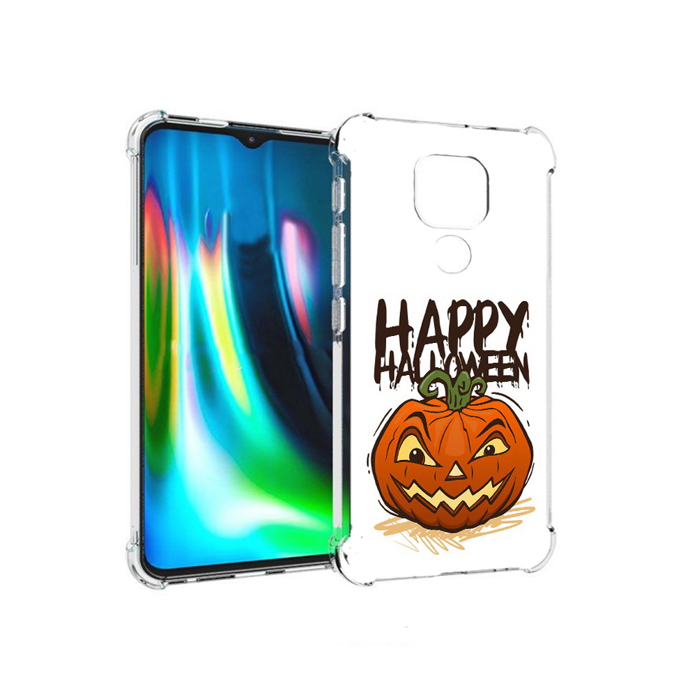 Чехол MyPads Tocco для Motorola Moto E7 Plus Хэллоуин счастливый (PT155921.339.195)