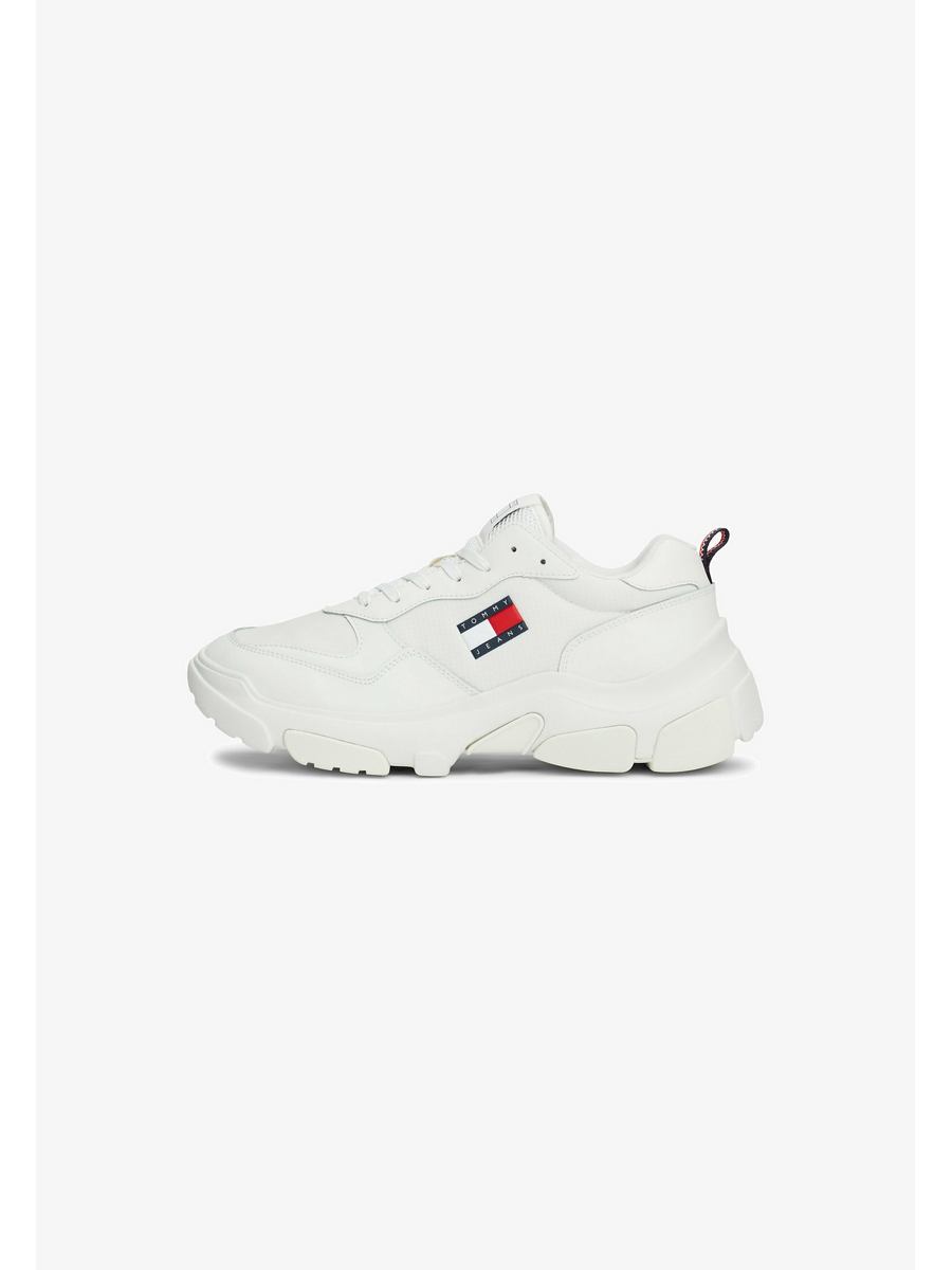 

Кроссовки женские Tommy Jeans TOB11A0L3 белые 38 EU, Белый, TOB11A0L3