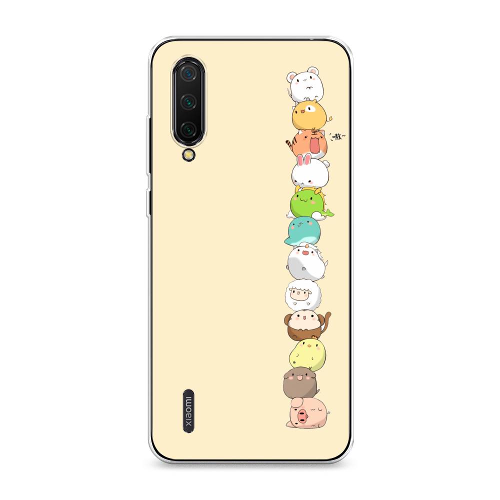 

Чехол Awog на Xiaomi Mi A3 Lite/Mi CC9/Mi 9 Lite "Питомцы Чиби", Разноцветный, 36250-2
