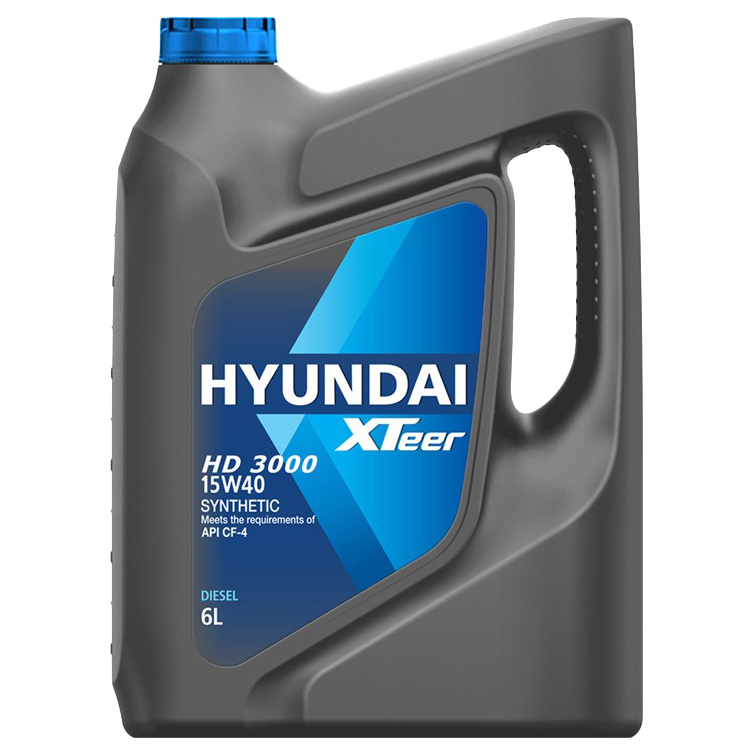 Моторное масло HYUNDAI Xteer HD 3000 15W40 CF-4 6л