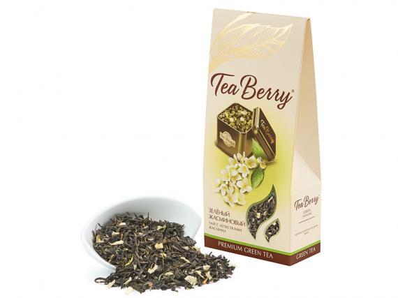 

Чай TeaBerry зеленый Зеленый жасминовый 100 г