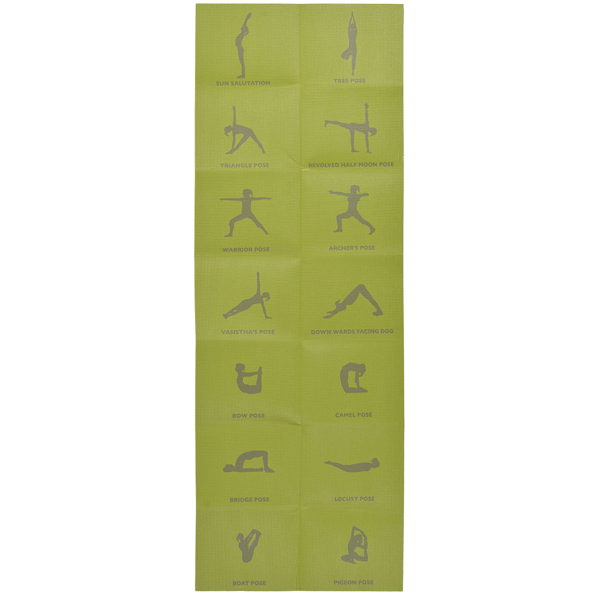

Коврик для йоги складной Lite Weights 5455LW салатовый