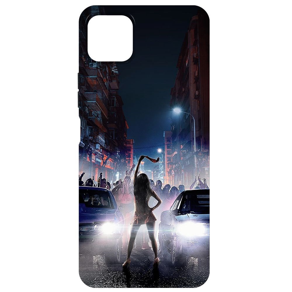 

Чехол-накладка Krutoff Soft Case Форсаж. Стритрейсинг для Wiko T3 черный
