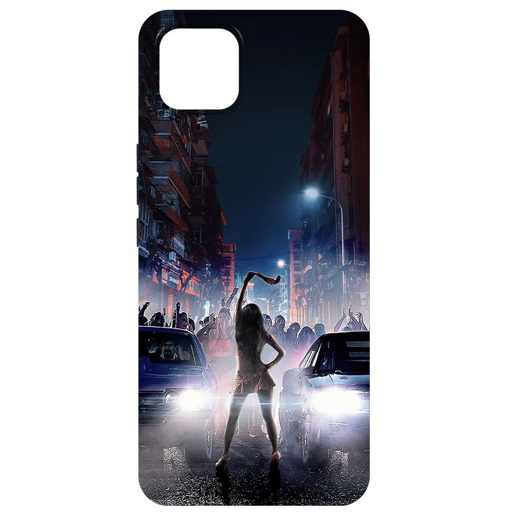 

Чехол-накладка Krutoff Soft Case Форсаж. Стритрейсинг для Wiko T10 черный