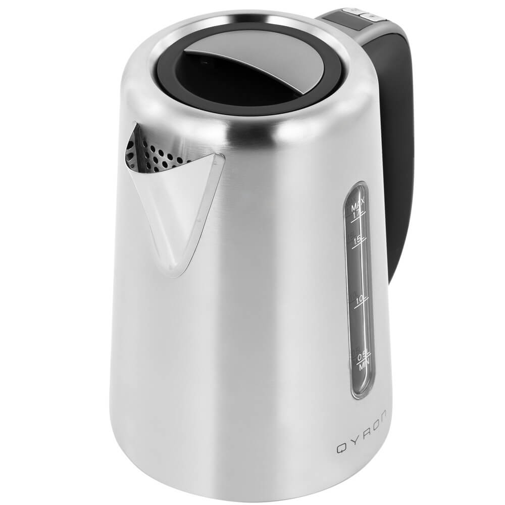 Чайник электрический QYRON KS901 1.7 л серебристый фен qyron hd901 1600 вт серый