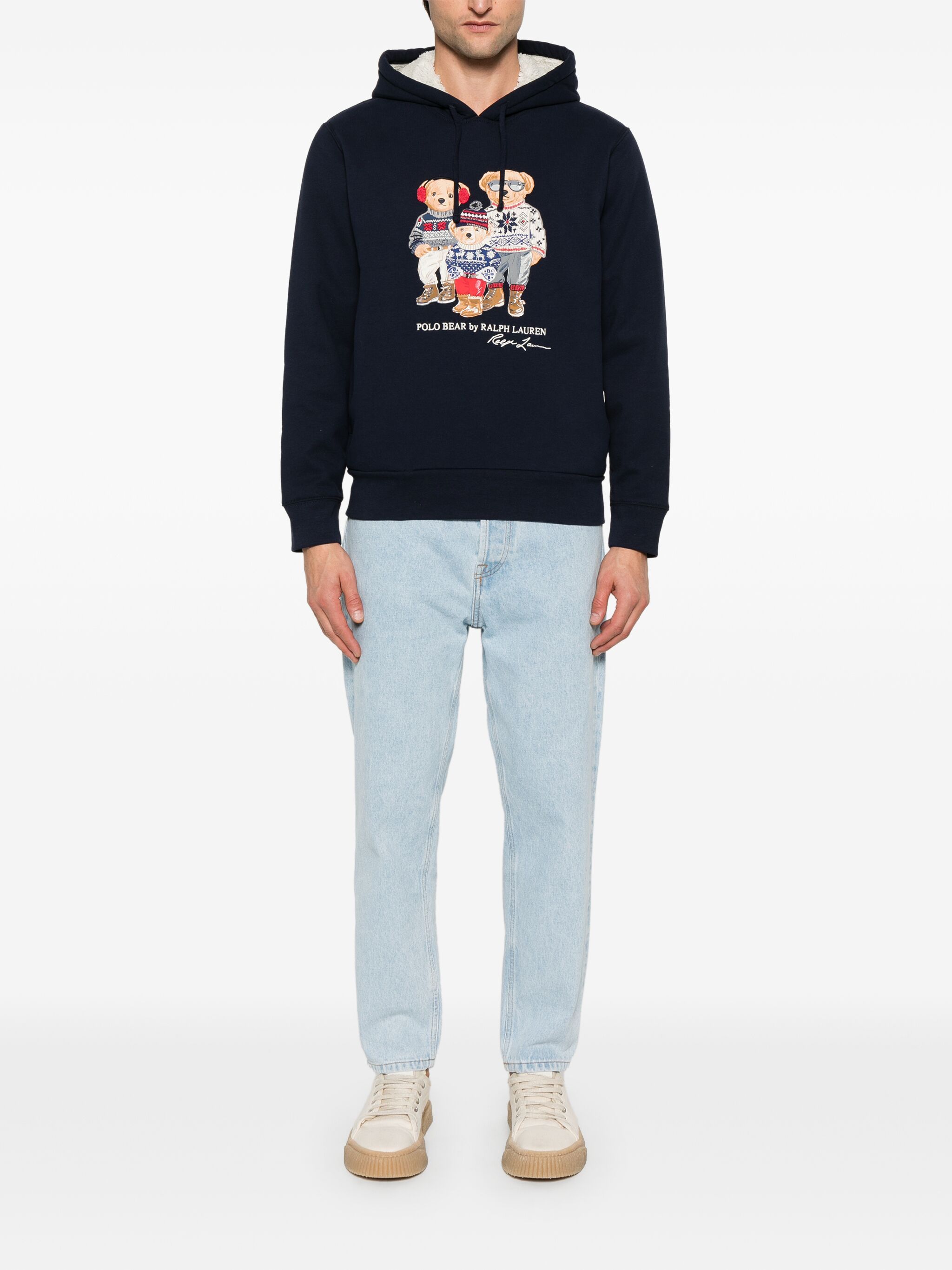 

Худи мужское Polo Ralph Lauren 710952267 синее L, Синий, 710952267