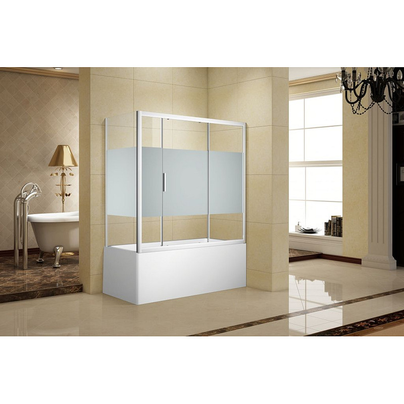 Боковая стенка Aquanet Practic AE10-F-75H150U-CP 750x1500, прозрачное стекло