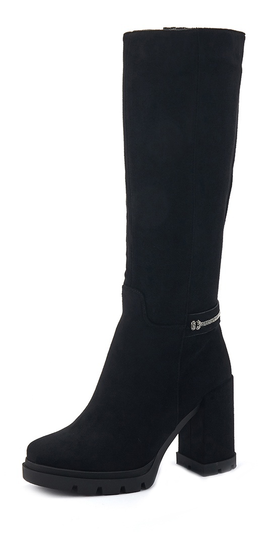 

Сапоги женские T.Taccardi JX24AW-388 черные 36 RU, Черный, JX24AW-388