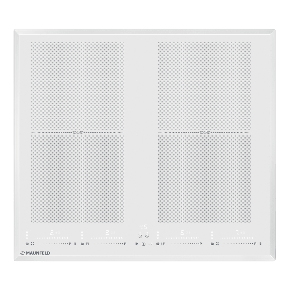 Встраиваемая варочная панель индукционная MAUNFELD CVI594SF2WH LUX белый мир поставленный на паузу шкляров в