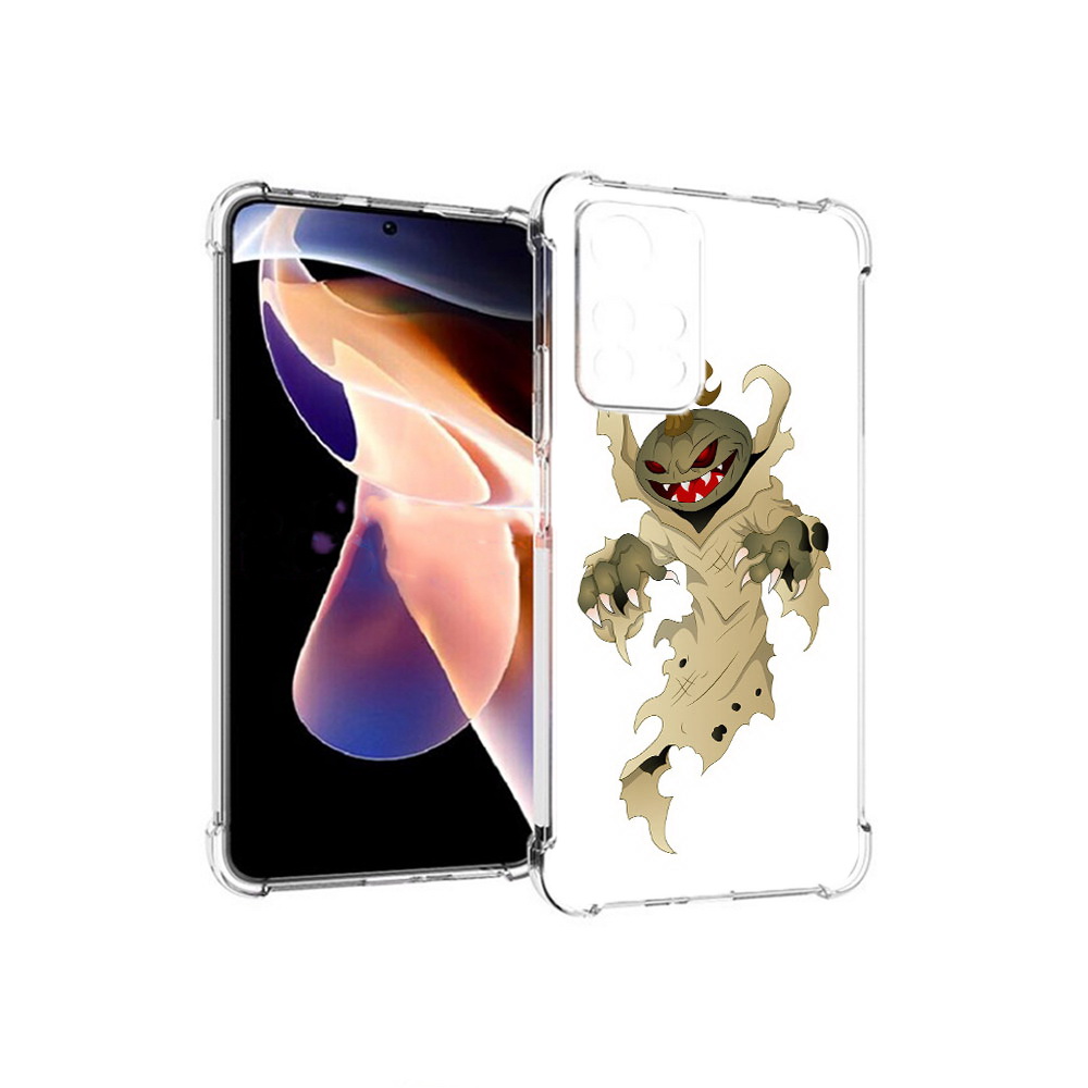 

Чехол MyPads Tocco для Xiaomi Redmi Note 11 Pro призрак хэллоуина (PT224811.282.555), Прозрачный, Tocco