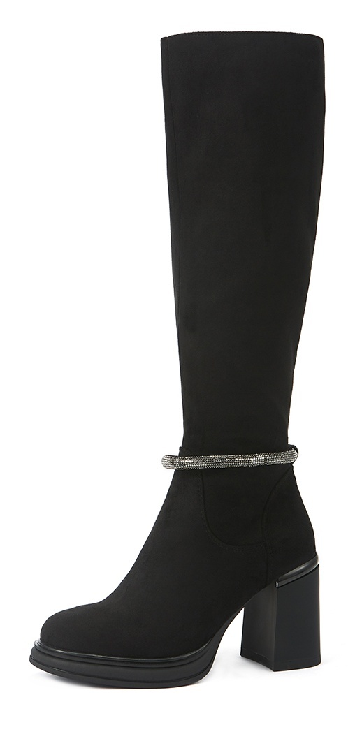 

Сапоги женские T.Taccardi YYQ24W-58A черные 37 RU, Черный, YYQ24W-58A
